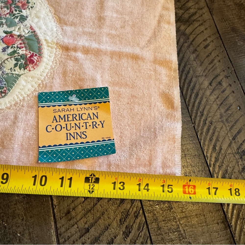 Vintage Sarah Lynn's American Country Inns Towels Bears Applique Set Of 3 New - Picture 10 of 10